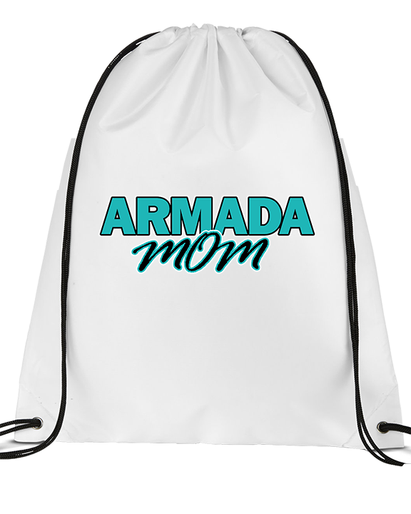 Atlantic Collegiate Academy Football Mom - Drawstring Bag