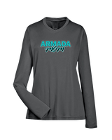Atlantic Collegiate Academy Football Mom - Womens Performance Longsleeve