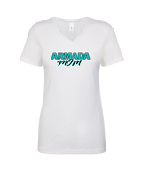 Atlantic Collegiate Academy Football Mom - Womens Vneck