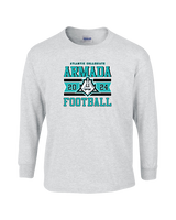Atlantic Collegiate Academy Football Stamp - Cotton Longsleeve