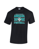 Atlantic Collegiate Academy Football Stamp - Cotton T-Shirt