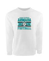 Atlantic Collegiate Academy Football Stamp - Crewneck Sweatshirt
