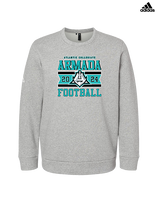 Atlantic Collegiate Academy Football Stamp - Mens Adidas Crewneck