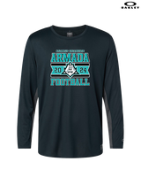 Atlantic Collegiate Academy Football Stamp - Mens Oakley Longsleeve