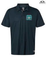 Atlantic Collegiate Academy Football Stamp - Mens Oakley Polo