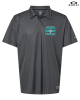 Atlantic Collegiate Academy Football Stamp - Mens Oakley Polo