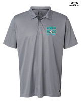 Atlantic Collegiate Academy Football Stamp - Mens Oakley Polo
