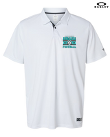 Atlantic Collegiate Academy Football Stamp - Mens Oakley Polo