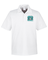 Atlantic Collegiate Academy Football Stamp - Mens Polo