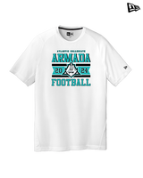 Atlantic Collegiate Academy Football Stamp - New Era Performance Shirt