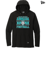 Atlantic Collegiate Academy Football Stamp - New Era Tri-Blend Hoodie