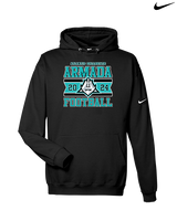 Atlantic Collegiate Academy Football Stamp - Nike Club Fleece Hoodie