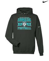 Atlantic Collegiate Academy Football Stamp - Nike Club Fleece Hoodie