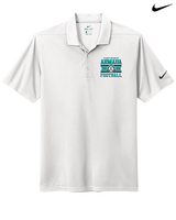 Atlantic Collegiate Academy Football Stamp - Nike Polo