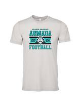 Atlantic Collegiate Academy Football Stamp - Tri - Blend Shirt