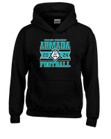 Atlantic Collegiate Academy Football Stamp - Unisex Hoodie