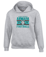 Atlantic Collegiate Academy Football Stamp - Unisex Hoodie