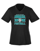 Atlantic Collegiate Academy Football Stamp - Womens Performance Shirt