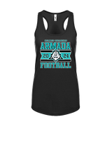 Atlantic Collegiate Academy Football Stamp - Womens Tank Top