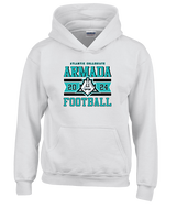 Atlantic Collegiate Academy Football Stamp - Youth Hoodie