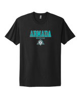 Atlantic Collegiate Academy Softball Block - Mens Select Cotton T-Shirt