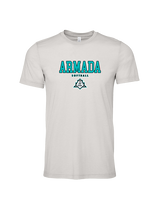 Atlantic Collegiate Academy Softball Block - Tri-Blend Shirt