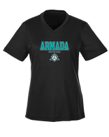 Atlantic Collegiate Academy Softball Block - Womens Performance Shirt