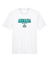 Atlantic Collegiate Academy Softball Block - Youth Performance Shirt