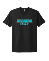 Atlantic Collegiate Academy Softball Dad - Mens Select Cotton T-Shirt