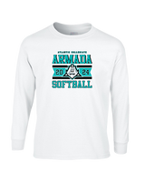 Atlantic Collegiate Academy Softball Stamp - Cotton Longsleeve