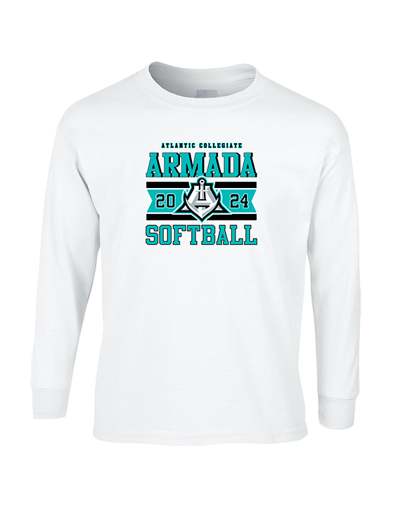 Atlantic Collegiate Academy Softball Stamp - Cotton Longsleeve