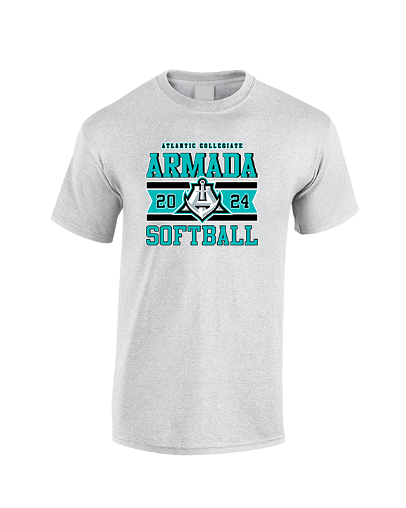 Atlantic Collegiate Academy Softball Stamp - Cotton T-Shirt