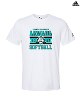 Atlantic Collegiate Academy Softball Stamp - Mens Adidas Performance Shirt