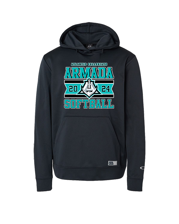 Atlantic Collegiate Academy Softball Stamp - Oakley Performance Hoodie