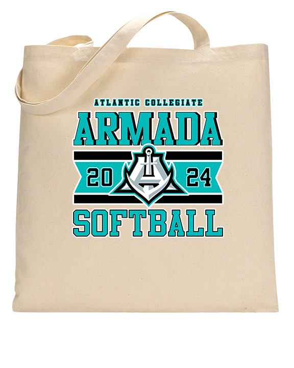 Atlantic Collegiate Academy Softball Stamp - Tote