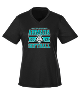 Atlantic Collegiate Academy Softball Stamp - Womens Performance Shirt