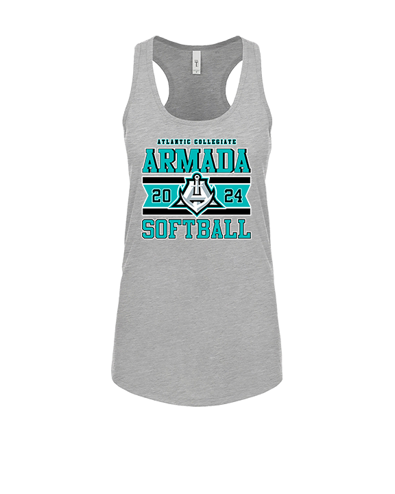Atlantic Collegiate Academy Softball Stamp - Womens Tank Top