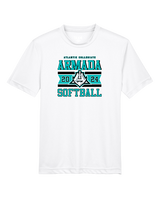 Atlantic Collegiate Academy Softball Stamp - Youth Performance Shirt