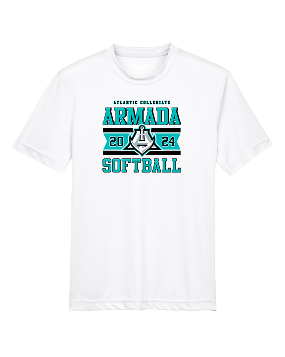Atlantic Collegiate Academy Softball Stamp - Youth Performance Shirt