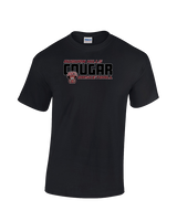 Auburn Hills Christian School Boys Basketball Bold - Cotton T-Shirt