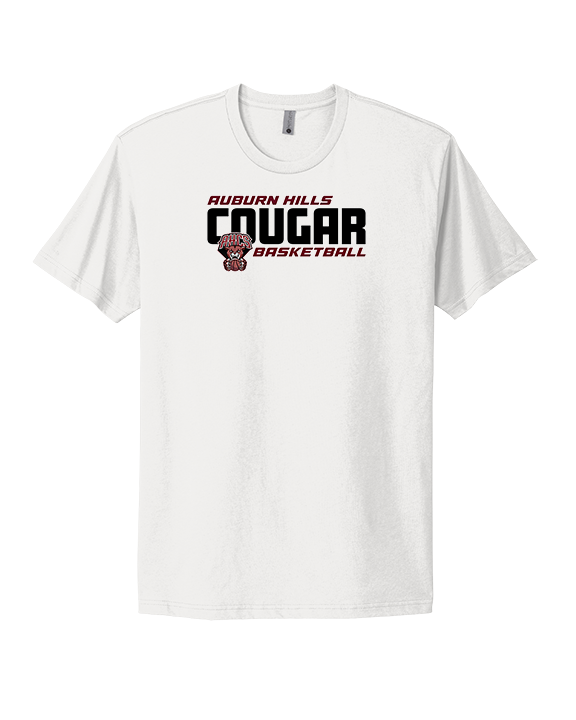 Auburn Hills Christian School Boys Basketball Bold - Mens Select Cotton T-Shirt