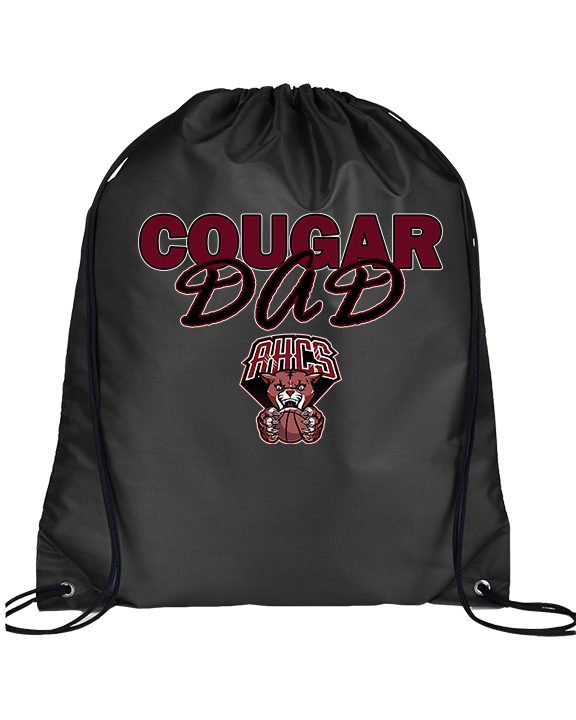 Auburn Hills Christian School Boys Basketball Dad - Drawstring Bag