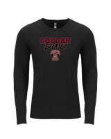 Auburn Hills Christian School Boys Basketball Dad - Tri-Blend Long Sleeve