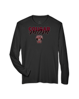 Auburn Hills Christian School Boys Basketball Mom - Performance Longsleeve