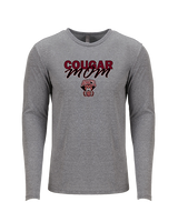 Auburn Hills Christian School Boys Basketball Mom - Tri-Blend Long Sleeve