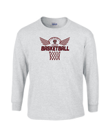 Auburn Hills Christian School Boys Basketball Nothing But Net - Cotton Longsleeve