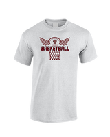 Auburn Hills Christian School Boys Basketball Nothing But Net - Cotton T-Shirt