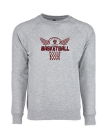 Auburn Hills Christian School Boys Basketball Nothing But Net - Crewneck Sweatshirt