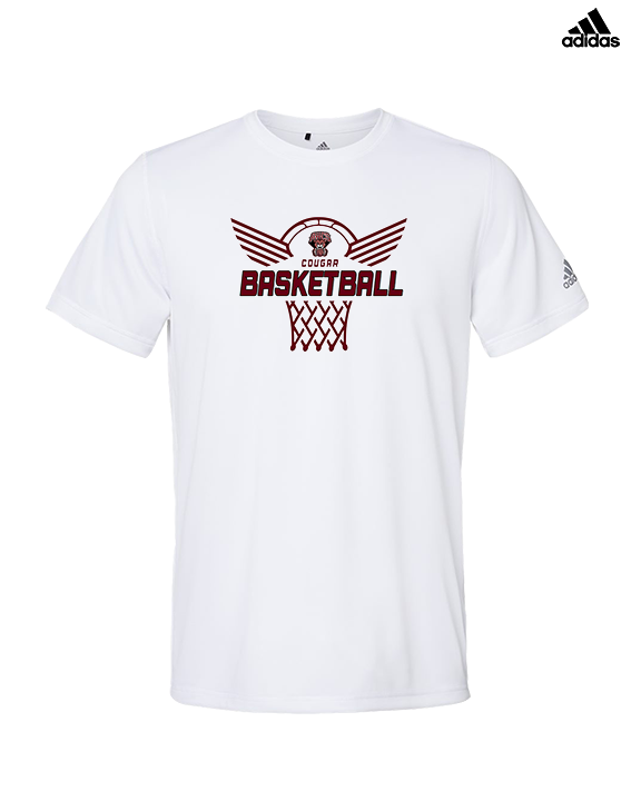Auburn Hills Christian School Boys Basketball Nothing But Net - Mens Adidas Performance Shirt