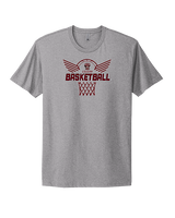 Auburn Hills Christian School Boys Basketball Nothing But Net - Mens Select Cotton T-Shirt